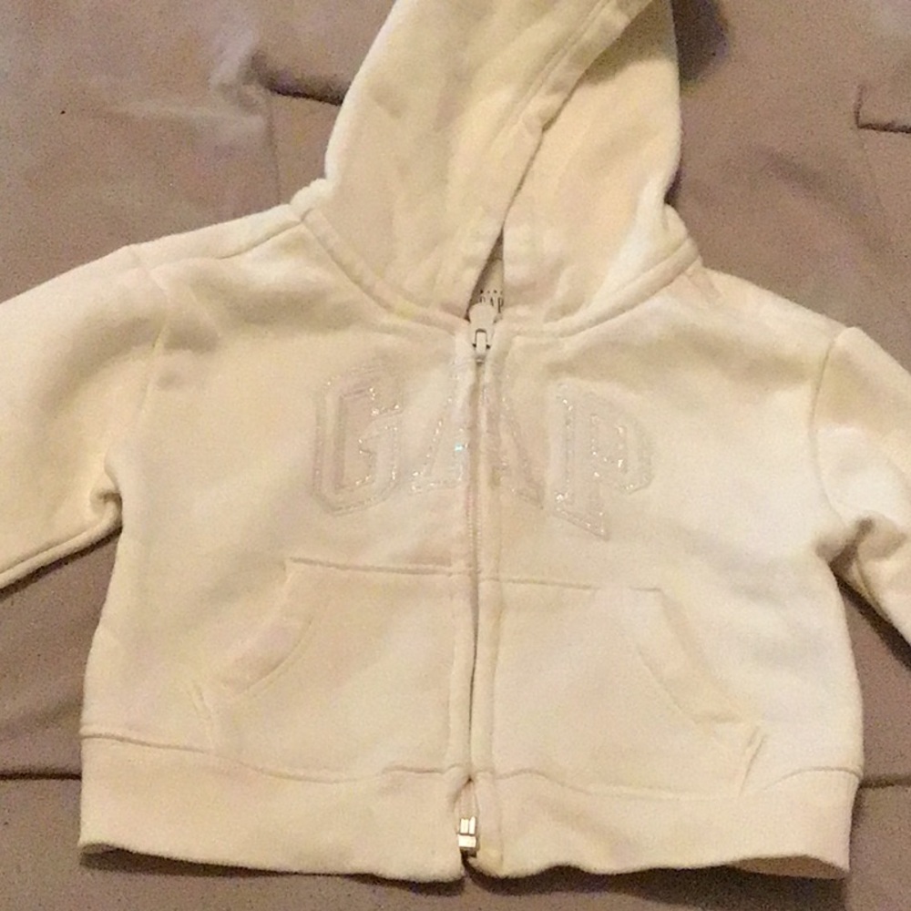 GAP Kids Cream Hoodie